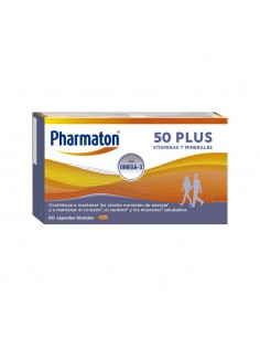 Pharmaton 50 Plus 60 Cápsulas