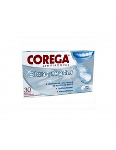 Corega Blanqueador 30 Tabletas